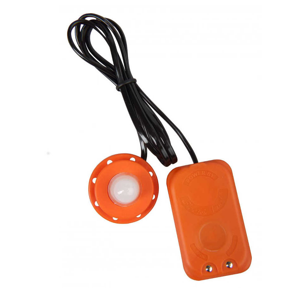 SG05602 Seculux LED Life Jacket Light Automatic SOLAS life jacket light, 75 cm cable between battery and light, at least 4 years. For all inflatable life jackets and foam life jackets.