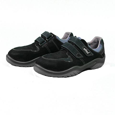 SG03540 Safety Shoe Low work shoe with loop and hook fastener closure and a steel toe.