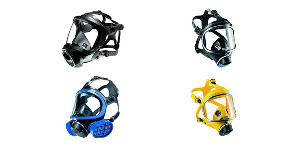 Dräger full face masks for breathing apparatus