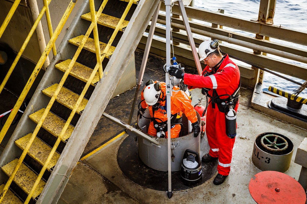 Veiligheidsmaterialen aan boord