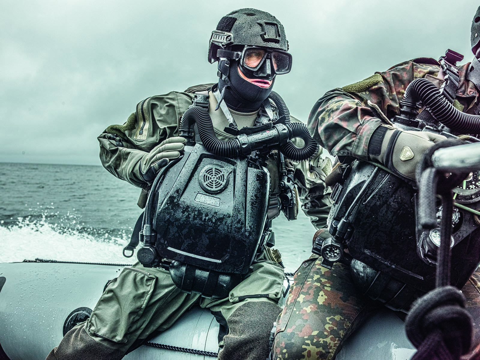 military diving
