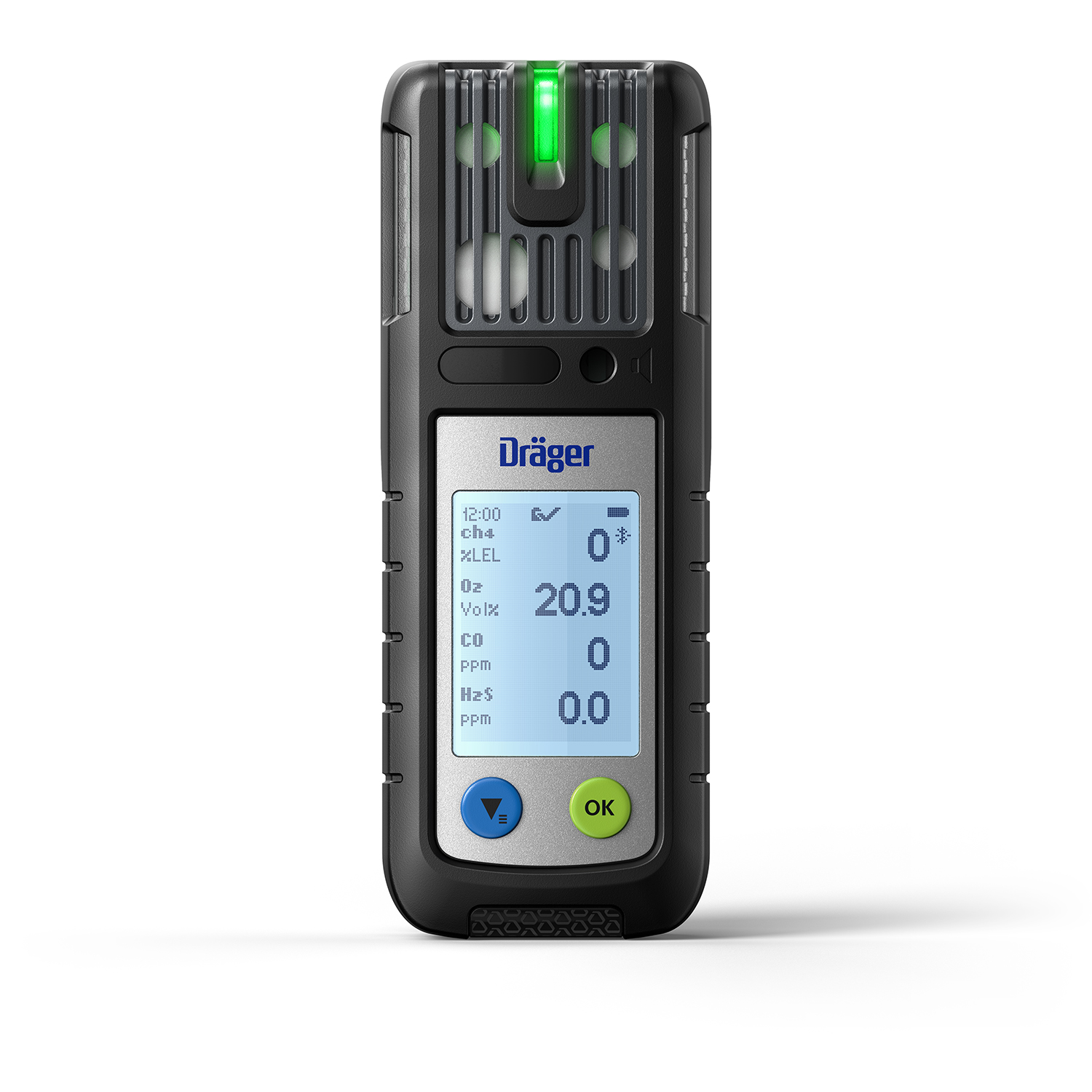 3703850/4 Dräger X-am&reg; 5800 De multigasdetector X-am&reg; 5800 meet tot zes gassen. De X-am 5800 is uitgerust met een bijzonder schokbestendige CatEx sensor. Met de Dräger software Gas Detection Connect biedt het live gegevensoverdracht en een efficiënt apparatuurbeheer. De X-am 5800 is ontworpen voor de persoonlijke bewaking en biedt maximale veiligheid tegen een lage cost of ownership.