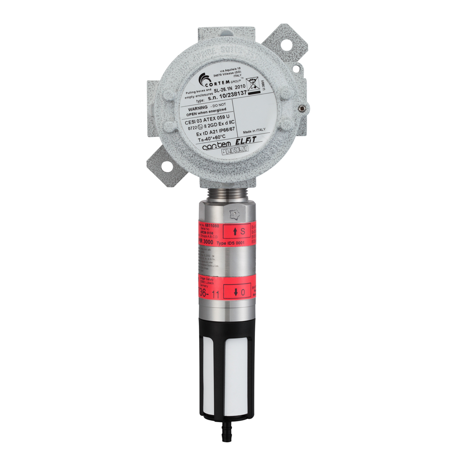 6811180 Dräger PIR 3000 The Dräger PIR 3000 is an explosion proof infrared gas detector for continuous monitoring of combustible gases and vapors. Based on a stainless steel SS 316 enclosure as well as on a good measuring performance, this transmitter offers an excellent price-performance-ratio.