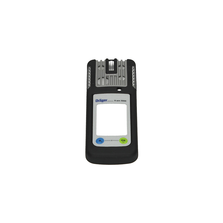 8321633 Dräger X-am&reg; 5000 The Dräger X-am 5000 belongs to a new generation of gas detectors, developed especially for personal monitoring applications. This 1 to 5-gas detector reliably measures combustible gases and vapors as well as O2 and harmful concentrations of O3, Cl2, CO, CO H2-CP, CO2, H2, H2S, HCN, NH3, NO, NO2, PH3, SO2, COCl2, organic vapors, Odorant and Amine.