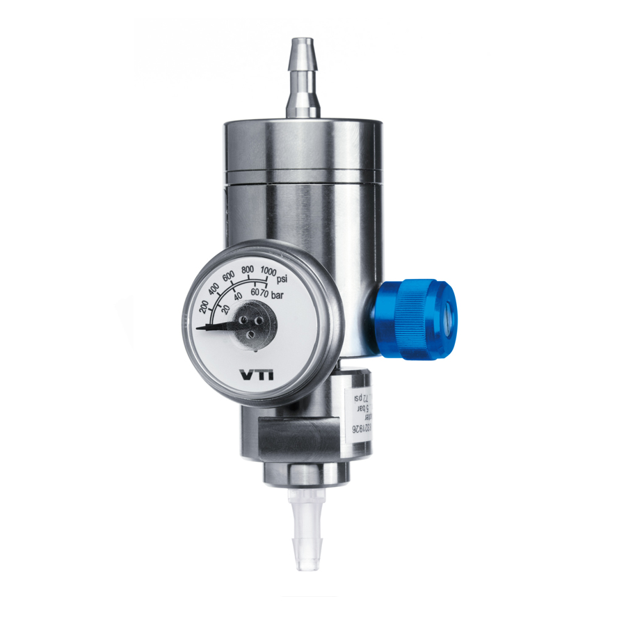 Pressure valve 0.5 bar, constant, nickel-plated
