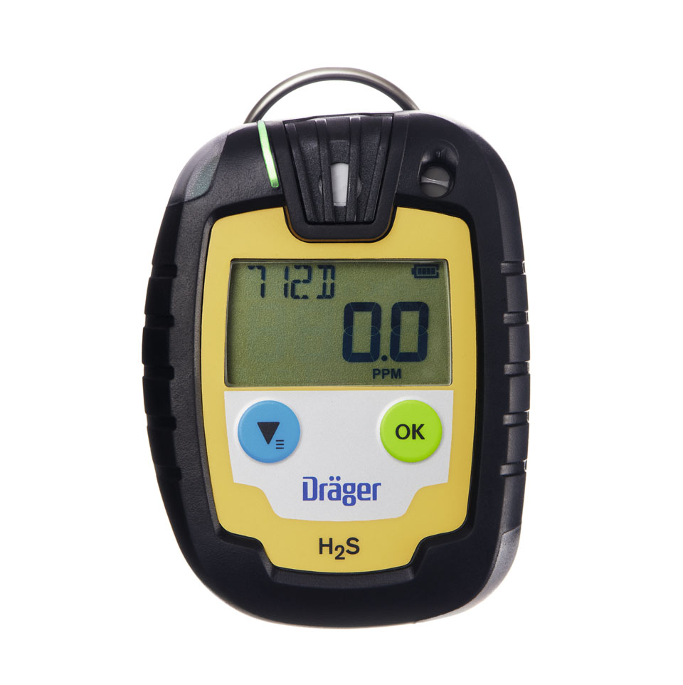 8326320 Dräger Pac&reg; 6000 The disposable personal single-gas detection device, Dräger Pac&reg; 6000, measures CO, H2S, SO2 or O2 reliably and precisely, even in the toughest conditions. The robust design, quick sensor response times, and a powerful battery ensure maximum safety for up to two years with virtually no maintenance required.