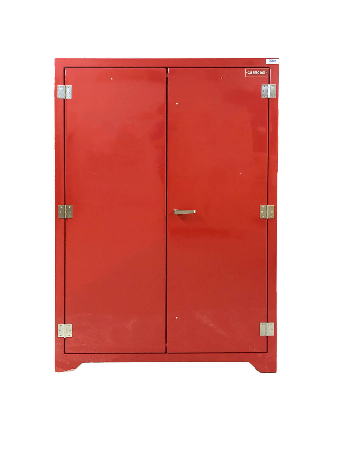 SG02130 GRP storage cabinet: DMO-04 Dräger Marine & Offshore cabinets are designed for tough offshore conditions. Manufactured from durable GRP material, these cabinets are rated to IP56, certified by Lloyds. All cabinets are manufactured with stainless steel locks and hinges. The cabinets can be configured to suit different storage requirements.