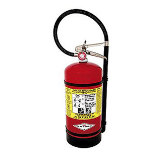 Portable wet chemical extinguishers